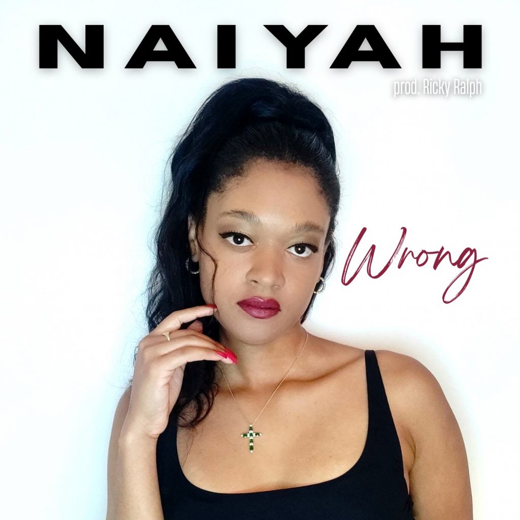 NAIYAH-WRONG-singer-songwriter-london-artist-rnb-pop-single-naomi-davidson-cover-art-new-single-Cover-art-