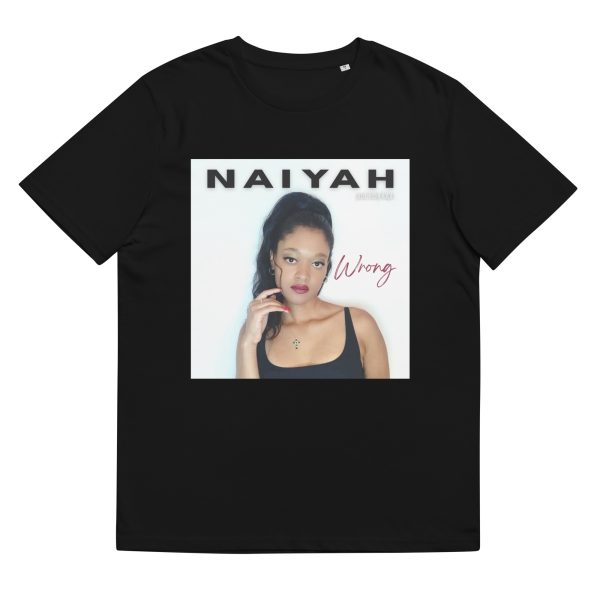 naiyah-unisex-premium-t-shirt-cotton-soft-sweathshirt-hoodie-white-front-naiyah-singer-songwriter-musician-artist-london-merch-clothing-worldwide-delivery-wrong-new-single-album-cover