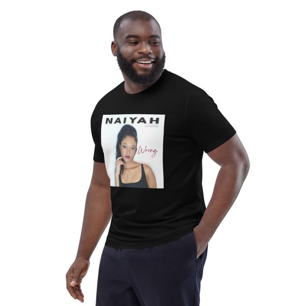 naiyah-unisex-premium-t-shirt-cotton-soft-sweathshirt-hoodie-white-front-naiyah-singer-songwriter-musician-artist-london-merch-clothing-worldwide-delivery-wrong-new-single-album-cover